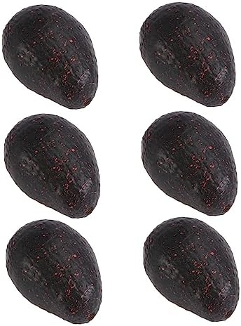 Zerodeko 6 Pcs Artificial Avocado Fruit Model