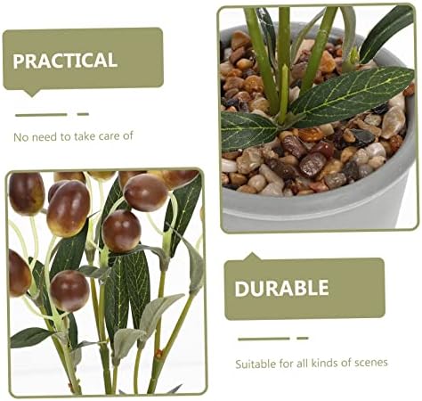 Realistic Artificial Fruit Bonsai Decor 10 Pack Set
