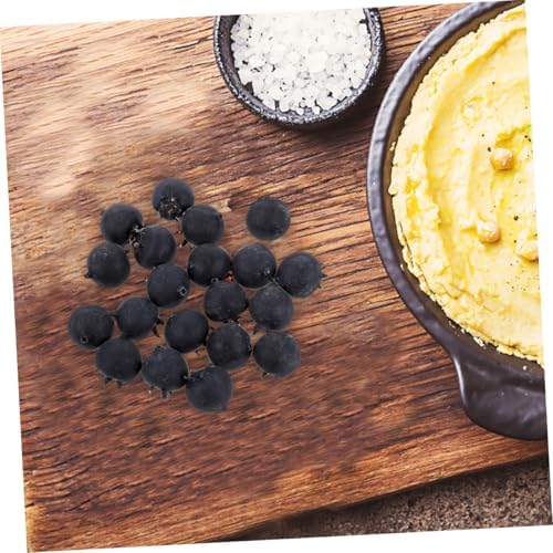 60pcs Realistic Artificial Blueberries for Home Decor