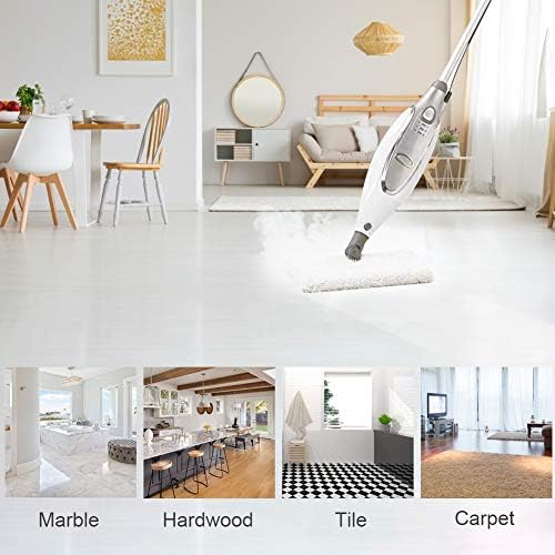 Fushing 6Pcs Steam Mop Pads Shark Compatible
