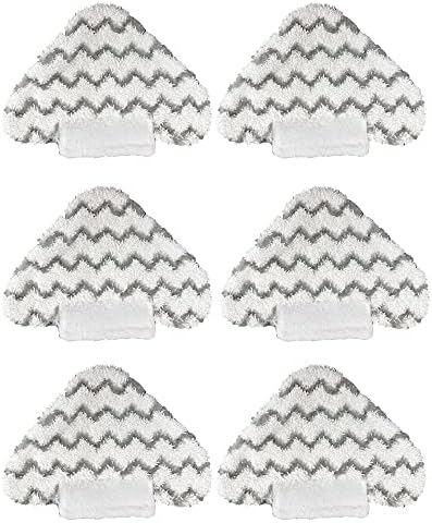 6 Pack Steaming Mop Replacement Pads for Shark Steam Mop Series