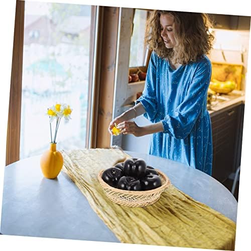 IMIKEYA Realistic Artificial Plum Decor Set