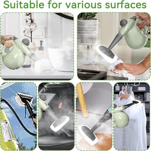 12 Pack Universal Microfiber Cloths for Steam Mops