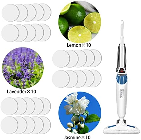 30 Pack Steam Mop Scent Discs for Bissell Models