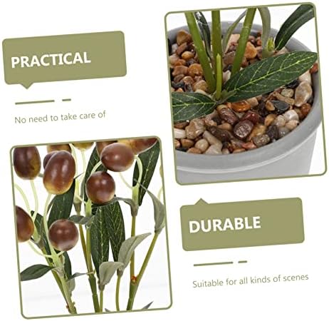 Cabilock Realistic Artificial Fruit Bonsai Decor