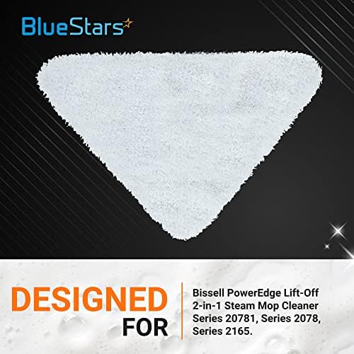 BlueStars 10 Pack Microfiber Steam Mop Pads for Bissell PowerEdge 2078