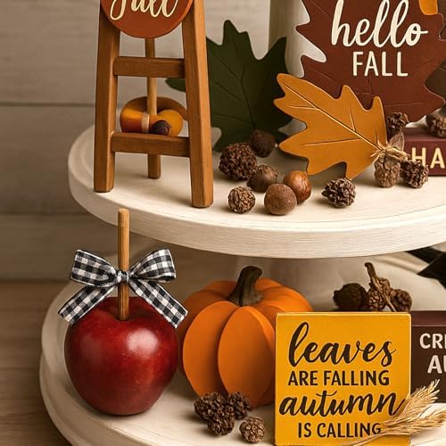 BigOtters Artificial Apples 30PCS for Home Kitchen Decor