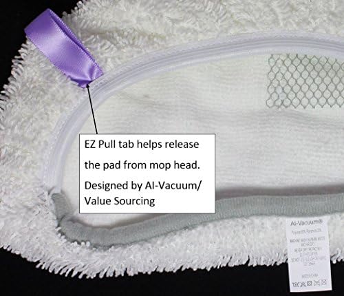 Bissell Steam Mop Pad 4 Pack Compatible with 1940A Series