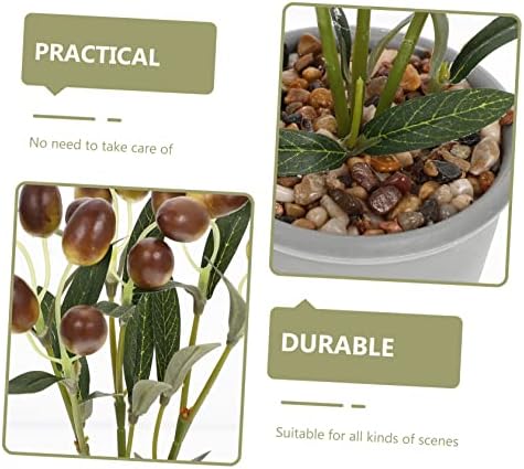 LIFKICH Artificial Simulated Fruit Plant for Home Decor