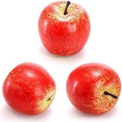 ZEAYEA 20 Pcs Artificial Apples for Home Decoration