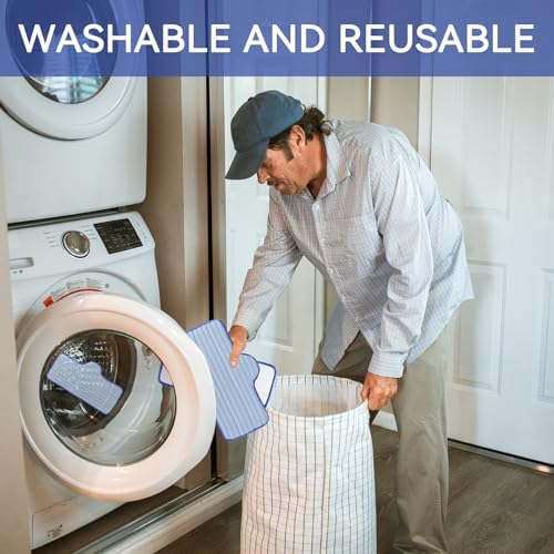 Steam Mop Pads for Dupray Neat Steam Cleaner - 12 Pack Reusable