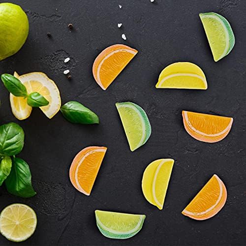 CCINEE 24PCS Artificial Lemon Blocks Realistic Decor