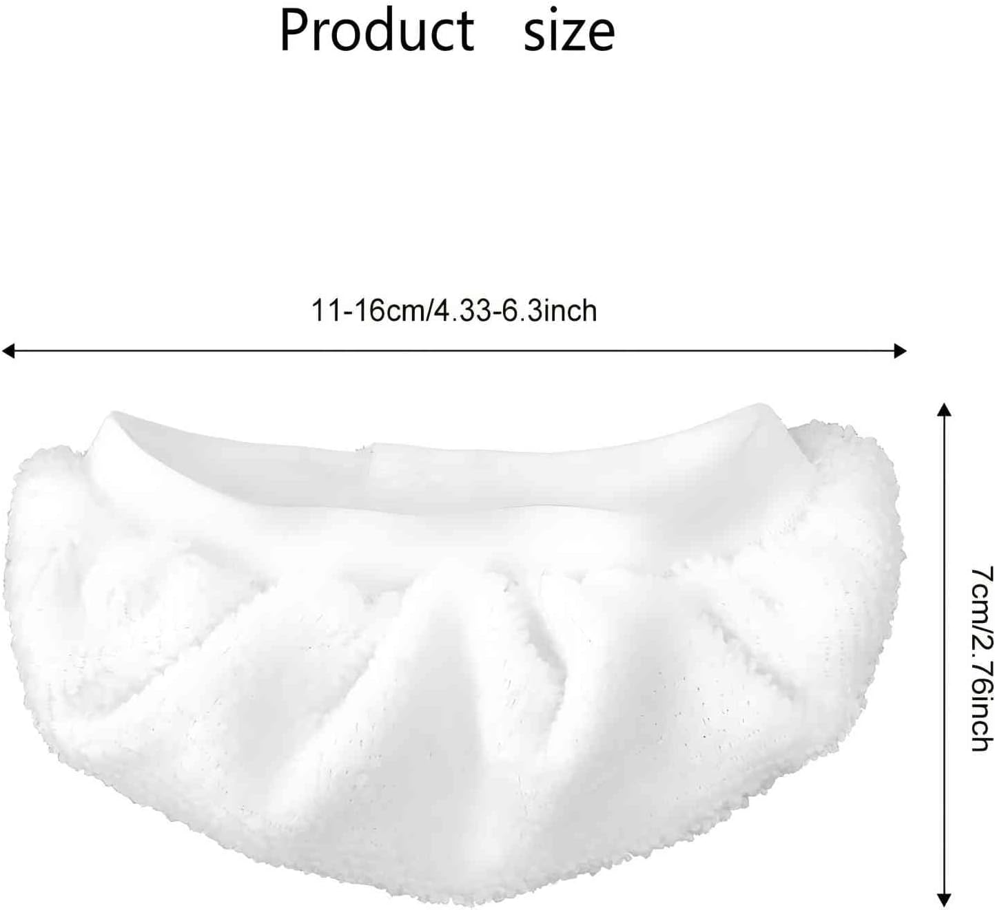 8-Pack White Steam Mop Mats for Universal Steam Cleaners