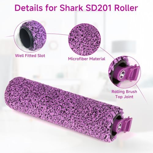 SD201 Roller Replacement for Shark Steam Mop 2 Pack