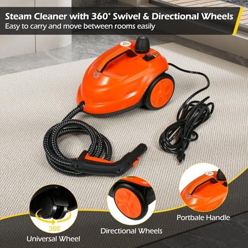 Dyna-Living 1800W Steam Cleaner for Home and Car