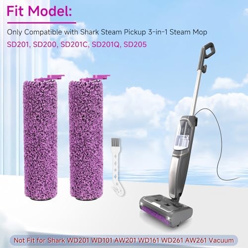 SD201 Roller Replacement for Shark Steam Mop 2 Pack