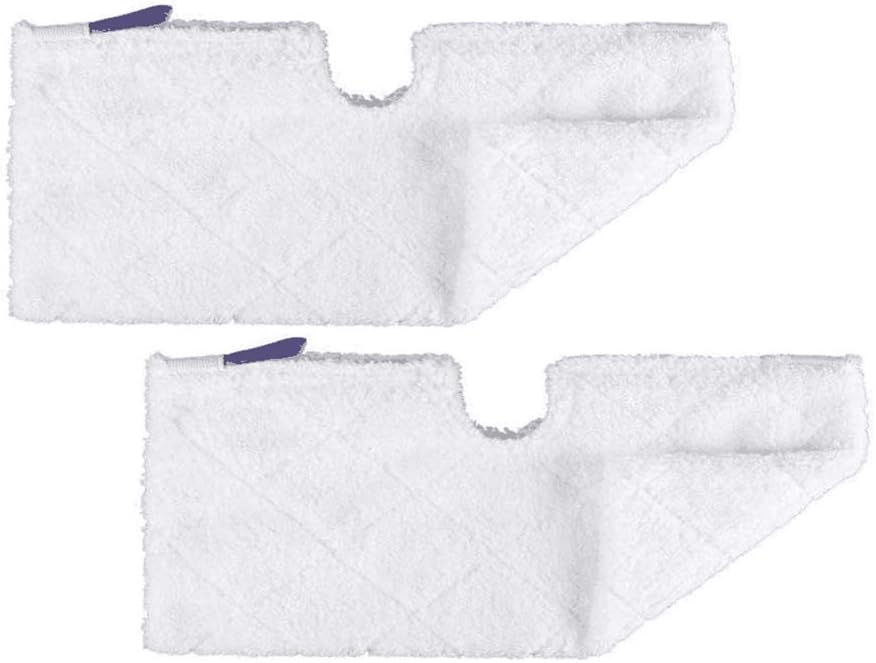 2pcs Replacement XL Microfiber Cleaning Pads for Shark Steam Pocket Mop XLT3501