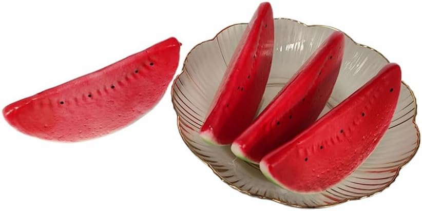 Ebonee Realistic Artificial Watermelon Slices 3 Pack