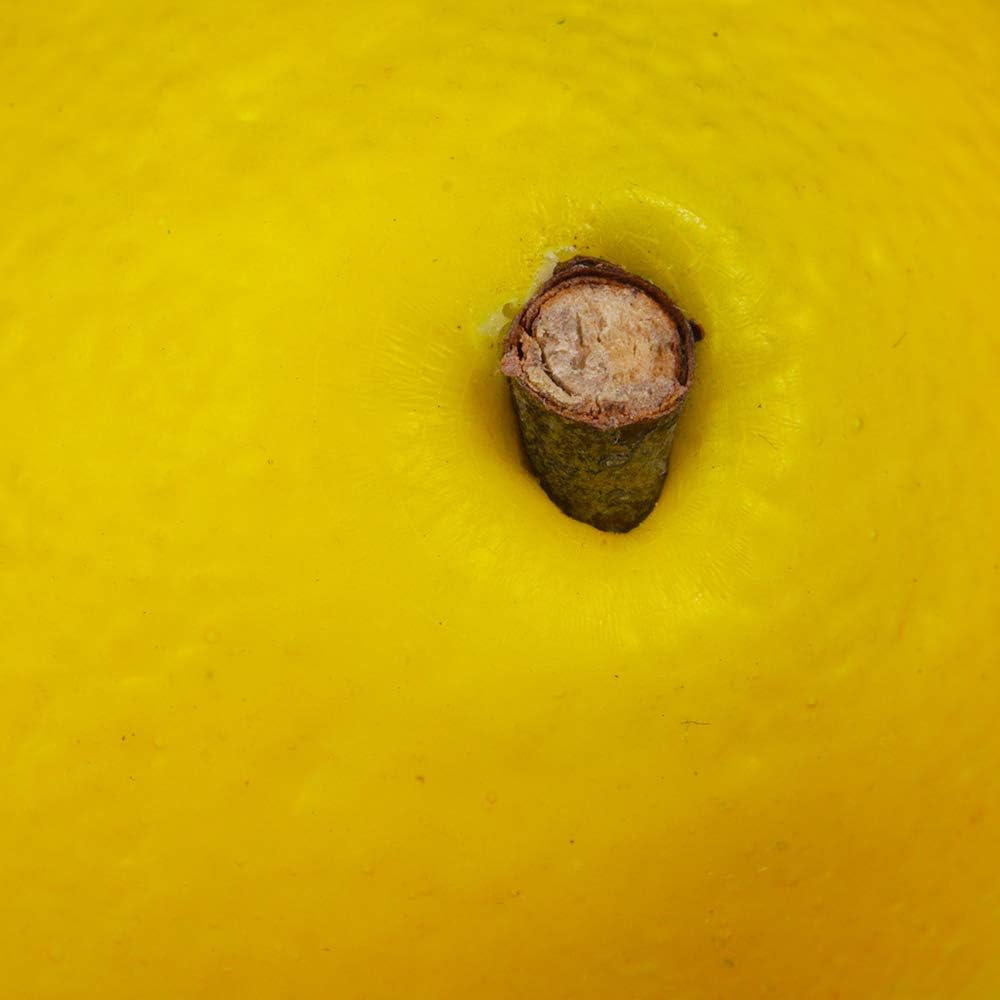 20 Pcs Fake Lemons for Garland and Kitchen Decor