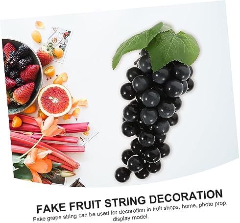 Realistic Artificial Grape String Decor Model