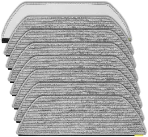 8 Pack Vacuum Robot Mop Pads Compatible with Shark Models