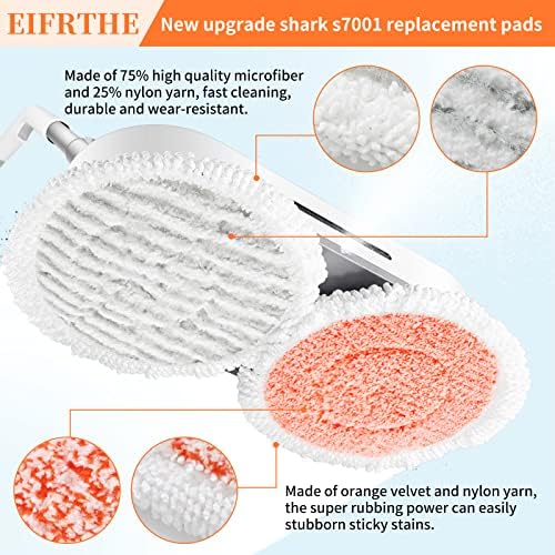 Eifrthe Shark S7000 Replacement Steam Mop 10 Pack