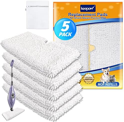 KEEPOW Steam Mop Replacement Pads for Shark S3500 Series