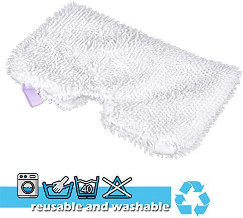 4 Pack Microfiber Steam Mop Pads for Shark S3500 Series