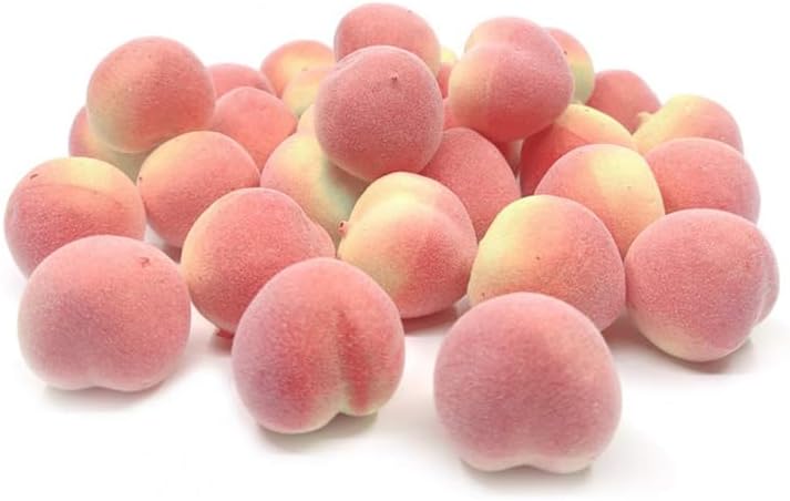 Mini Artificial Peach Set 20 Pcs for Home Decoration