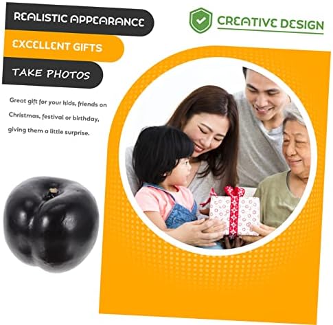 8Pcs Artificial Plum Models for Home and Kitchen Decor