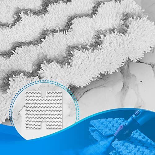 KEEPOW Steam Mop Pads for Shark Geniuses 3 Pack Replacement