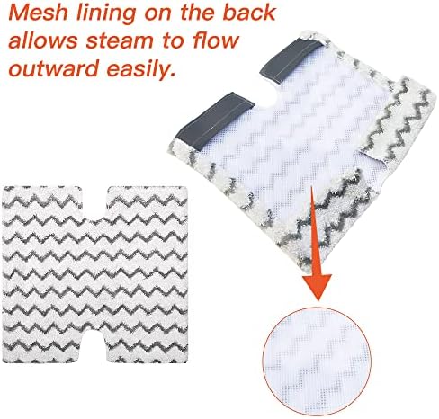 Hongfa Steam Mop Pads for Shark S5003D 8 Pack Microfiber Cloths
