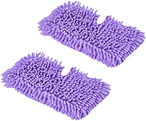 2 Pcs Washable Microfiber Mop Pads for Shark Steam Mops
