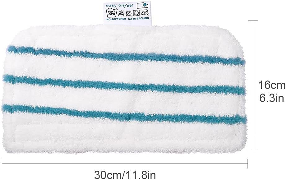 5 Pack Washable Microfiber Steam Mop Pads for BlackDecker Models