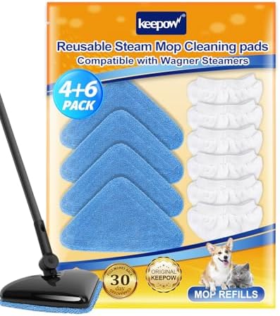 Keepow Steam Mop Pads for Wagner 905e 915e 925e