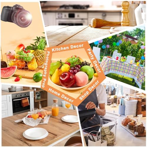 Vensovo 20PCS Artificial Fruit Decorations for Home Kitchen