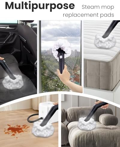 RunnoClean Steam Cleaner Triangle Bonnets 3 Pack