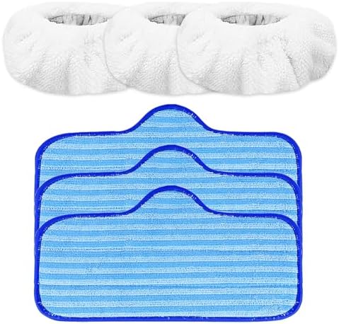 KeeTidy Reusable Microfiber Pads for Dupray Neat Steam Cleaner 33 Pack