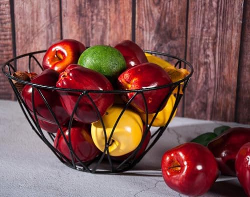 Toopify 16PCS Artificial Red Apples for Home Kitchen Decoration
