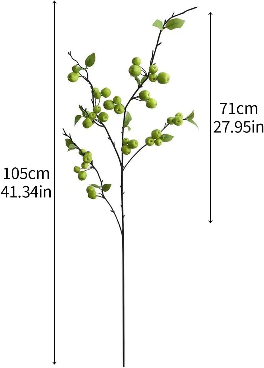 41in Artificial Berry Stems for Wedding and Christmas Decor