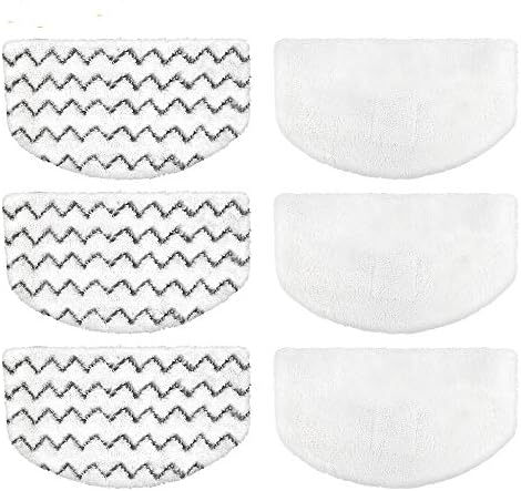 Steam Mop Replacement Pads for Bissell Powerfresh Steam Mop 6-Pack