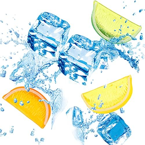CCINEE 24PCS Artificial Lemon Blocks Realistic Decor