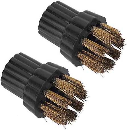 Jeffergarden Brass Brush Replacement for H2O Steam Cleaner and Steam Mop