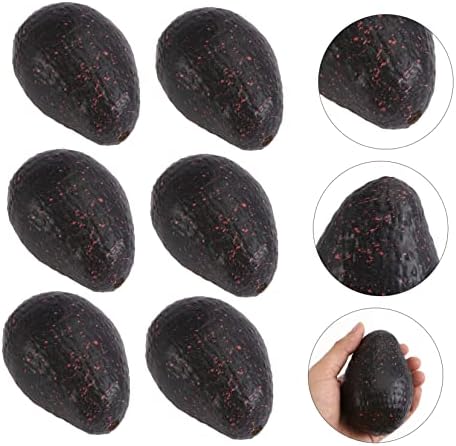 6pcs Lifelike Avocado Photography Props for Decor and Parties