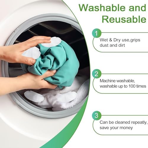 Small Triangle Steam Mop Pads Compatible with Dupray 10 Pack