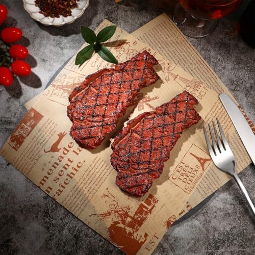 Yardwe Artificial Steak for Home Kitchen Decor and Photography
