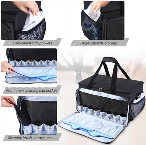 Rsobl Carry Bag for Dupray Steam Cleaner Black