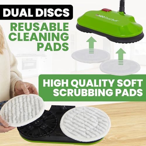 H2O MOP X5 Dual Buff Steam Mop Head