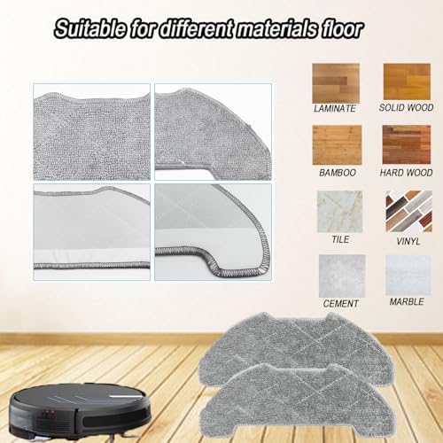 Frexusuent Mop Pads for Airrobo P30 Robot Vacuum Cleaner