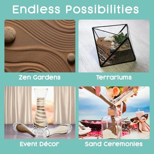 Sandsational Sparkle Latte Unity Sand 1 LB